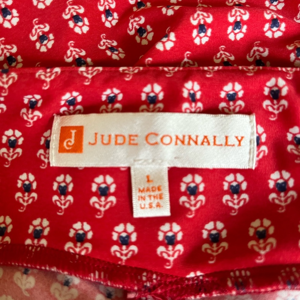 Jude Connally Sonia Jude Cloth Skort Women’s Large Red Golf - Picture 4 of 5